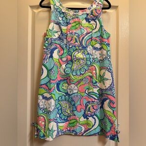 NWT Size 12 Lilly Pulitzer Delia Shift Conch Republic